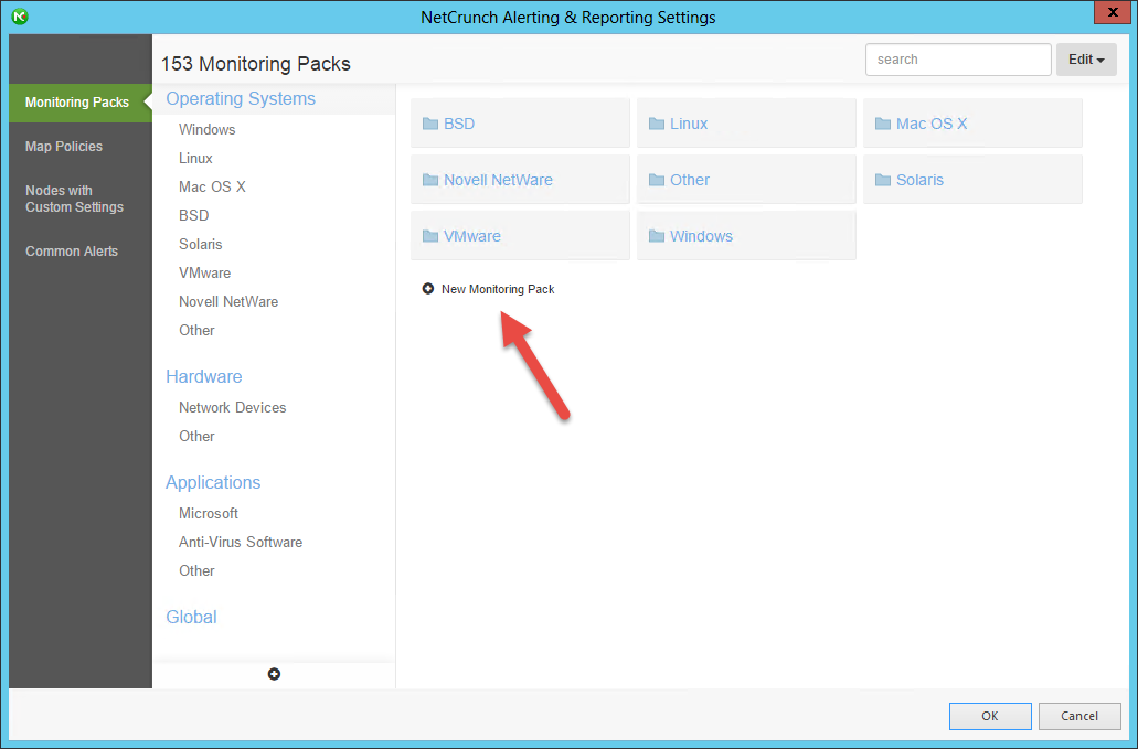 monitoring pack