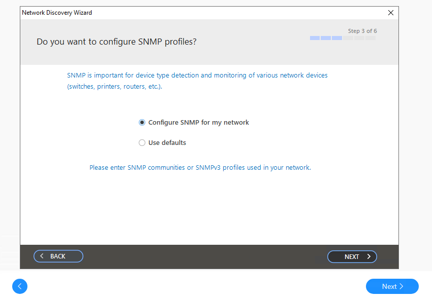 Configure SNMP for monitoring